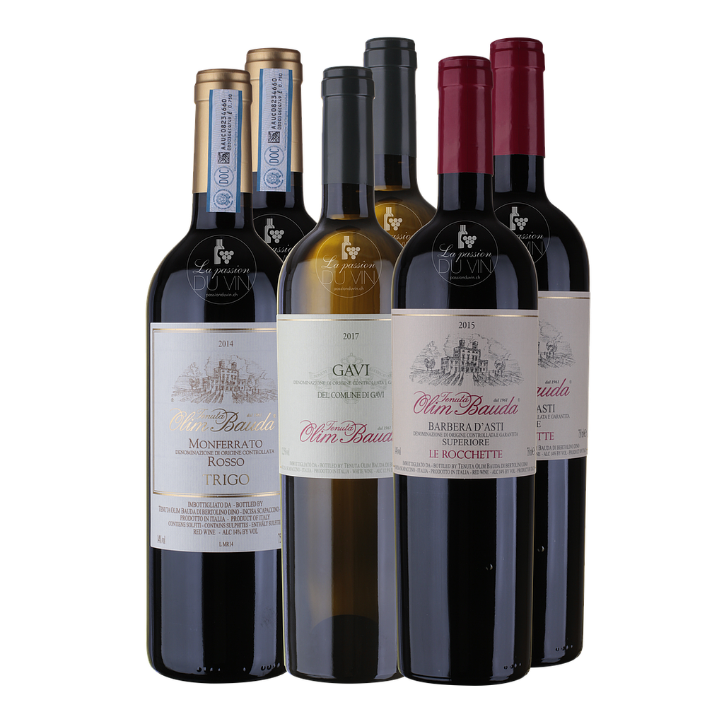 Paquet Dégustation "Tenuta Olim Bauda"